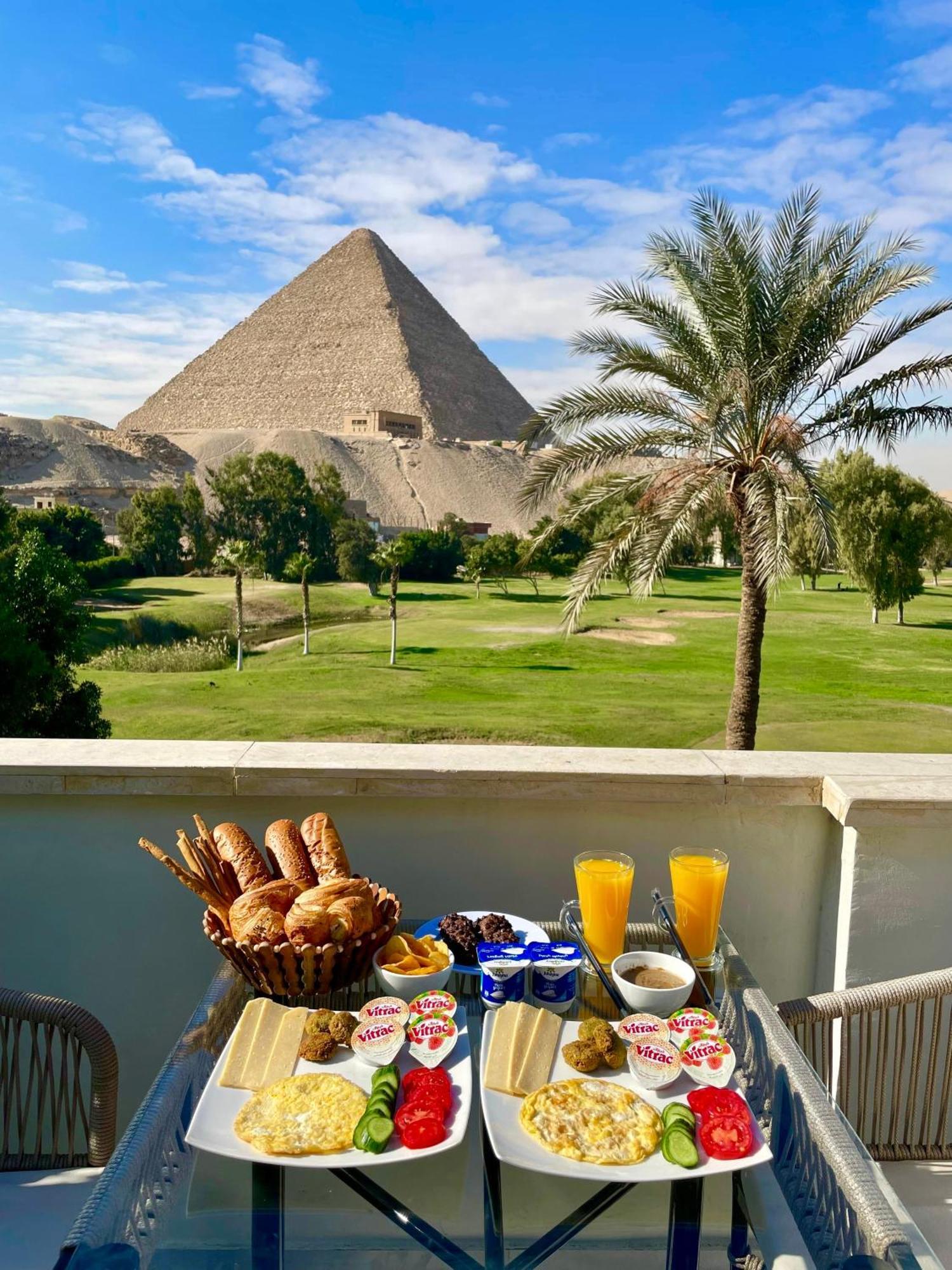 New Glamour Pyramids Hotel Kafrat al Jabal Bagian luar foto