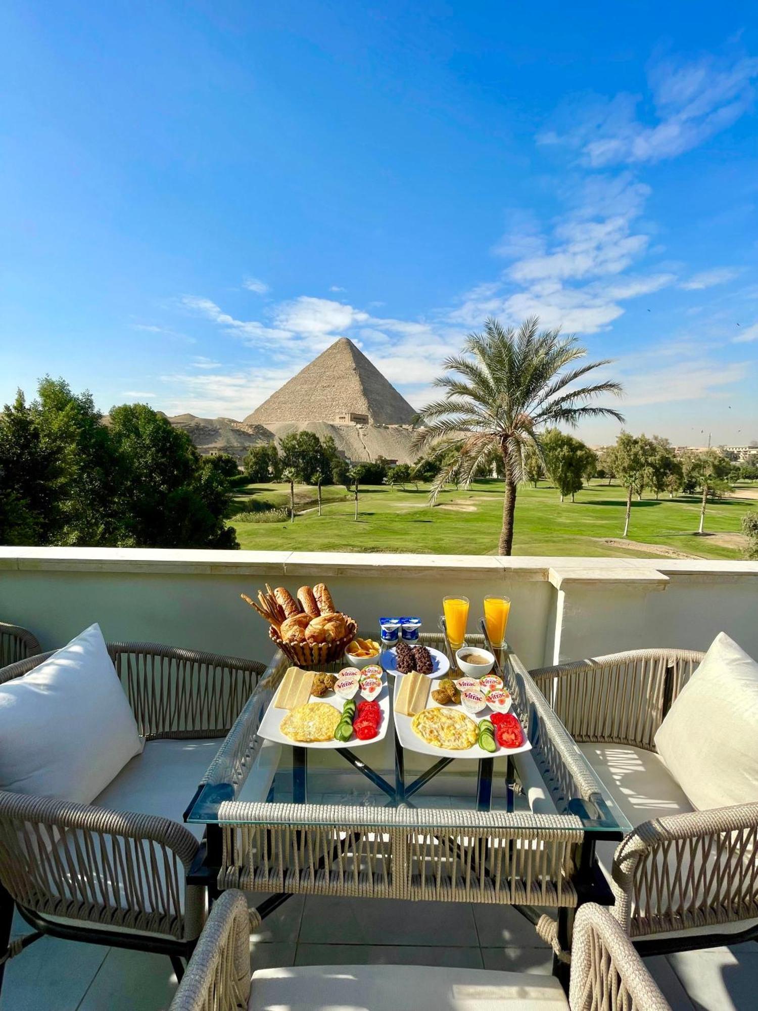 New Glamour Pyramids Hotel Kafrat al Jabal Bagian luar foto