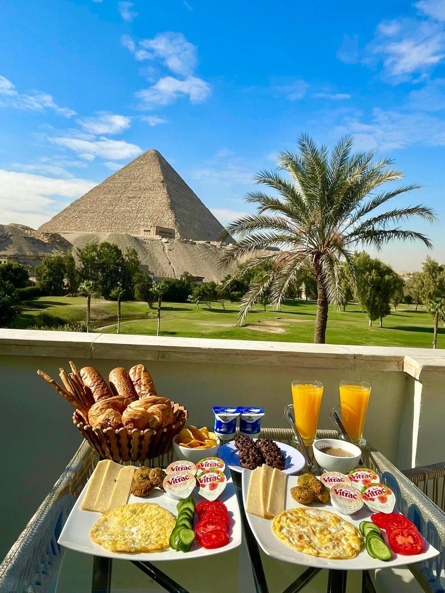 New Glamour Pyramids Hotel Kafrat al Jabal Bagian luar foto