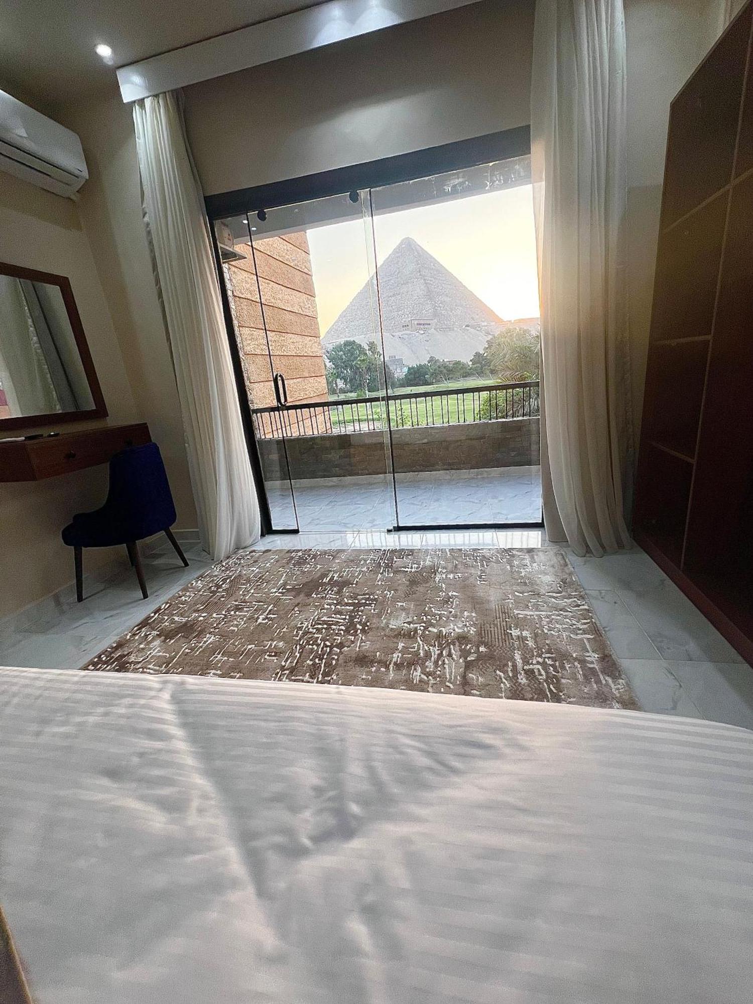 New Glamour Pyramids Hotel Kafrat al Jabal Bagian luar foto