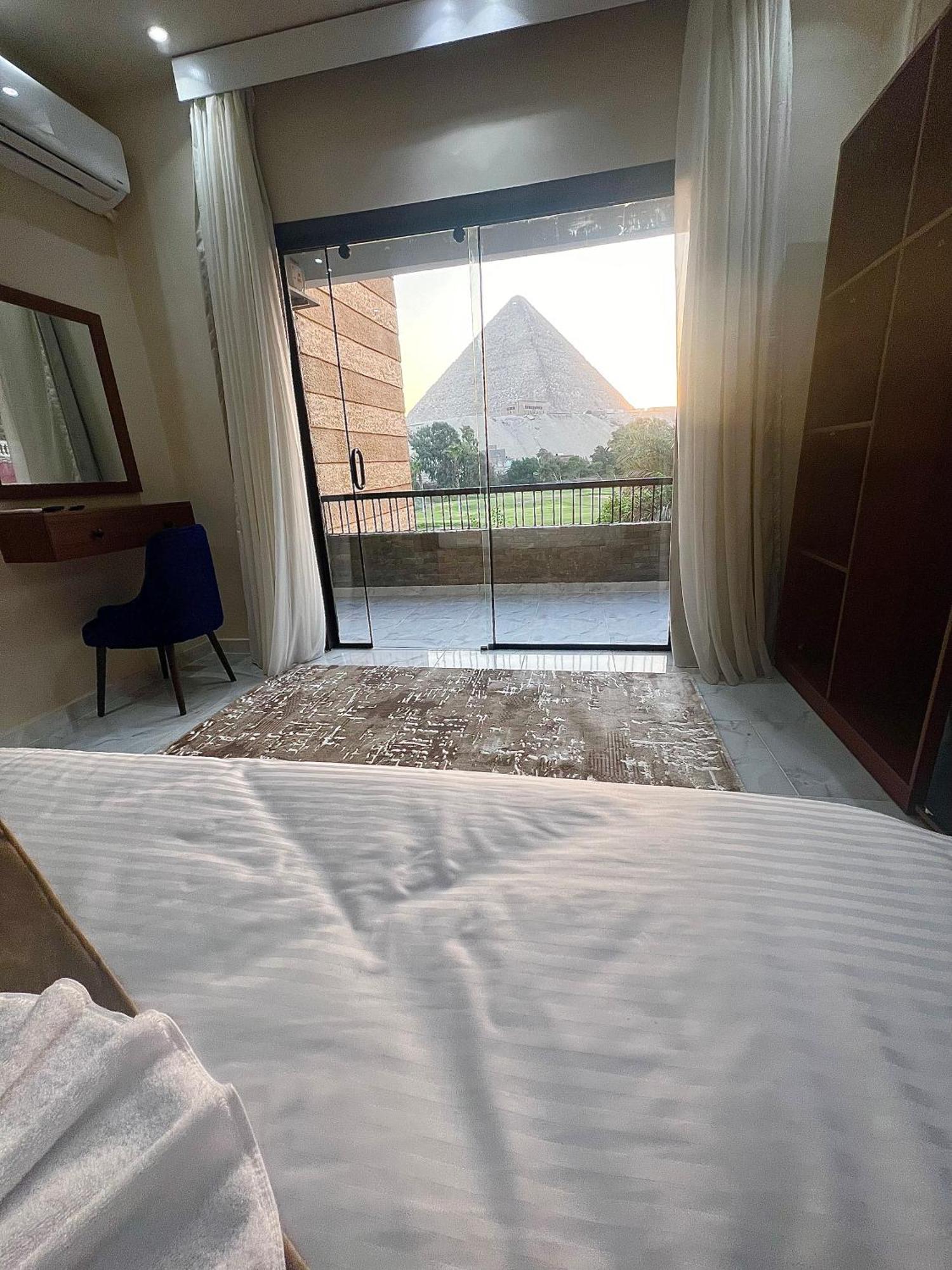 New Glamour Pyramids Hotel Kafrat al Jabal Bagian luar foto