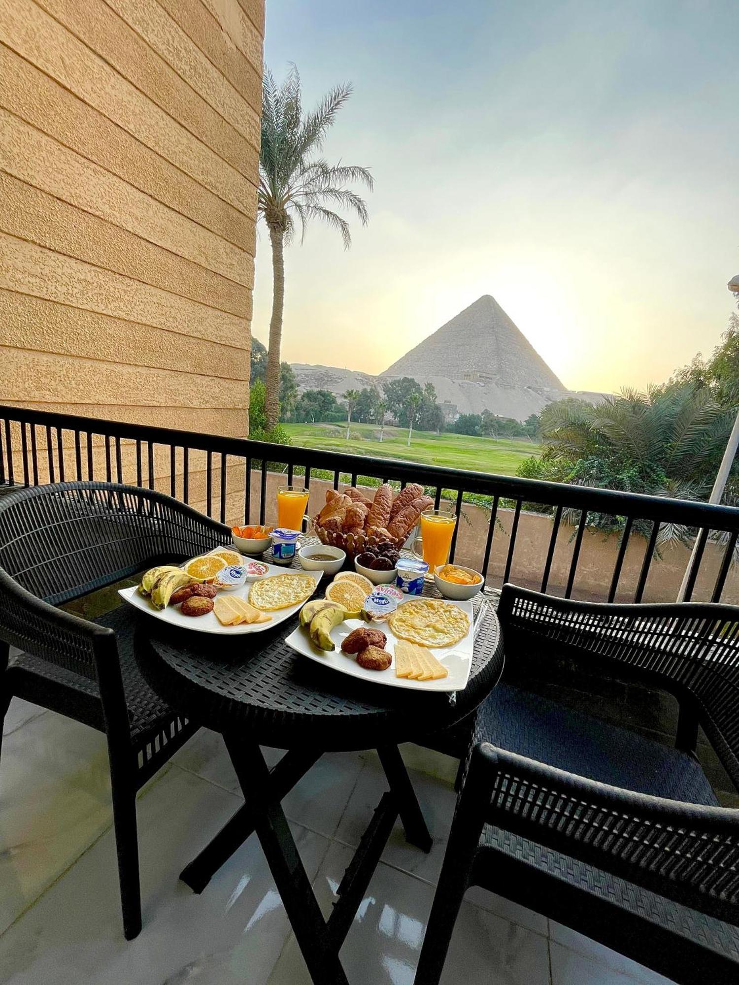 New Glamour Pyramids Hotel Kafrat al Jabal Bagian luar foto
