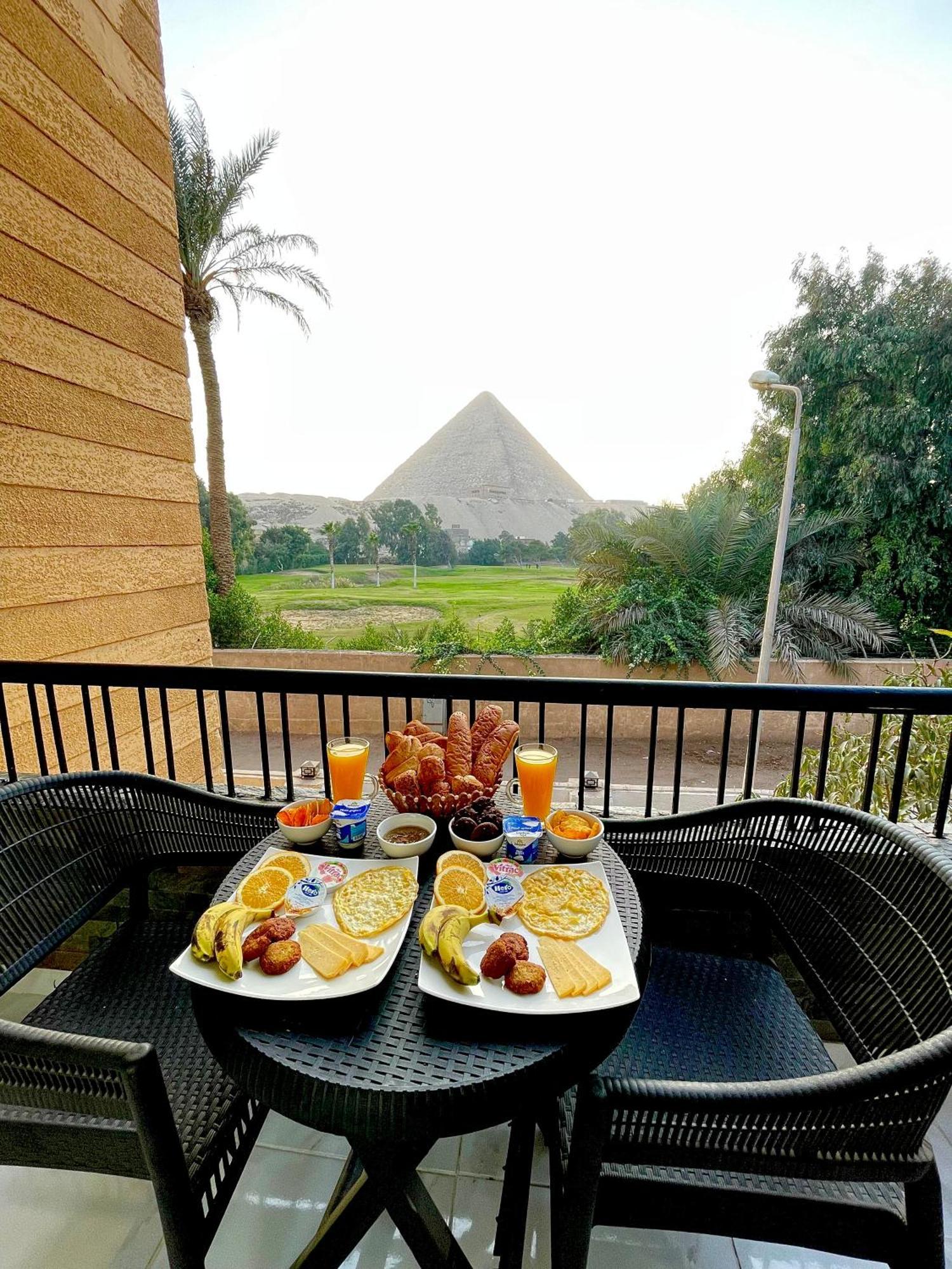 New Glamour Pyramids Hotel Kafrat al Jabal Bagian luar foto